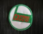 PATCH RICAMATA TONDA CASTROL