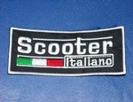 PATCH RICAMATA SCOOTERITALIANO