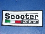 PATCH RICAMATA SCOOTERITALIANO