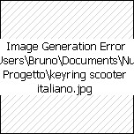 NUOVO PORTACHIAVI 'SCOOTER ITALIANO'