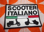 PATCH SCOOTER ITALIANO QUADRA